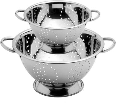 Ніж сито для макаронів Menax - нержавіюча сталь, кухонне сито, 18/24 см