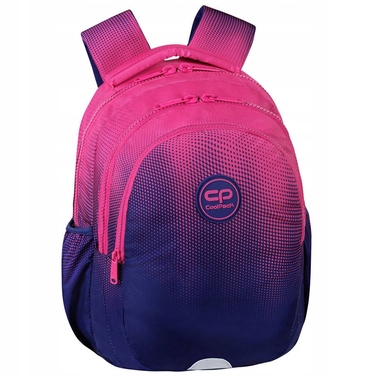 Багатовідсіковий шкільний рюкзак CoolPack, синій/рожевий, 21 л
