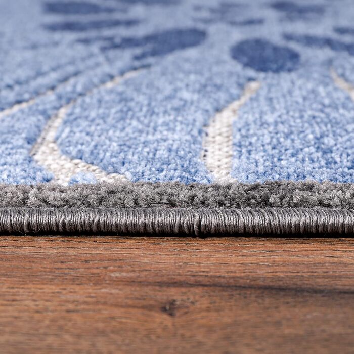 Килимок Impression Outdoor Wetterfest: вологостійкий килим для балкона, тераси, саду та дому (60 x 110 см, сірий)