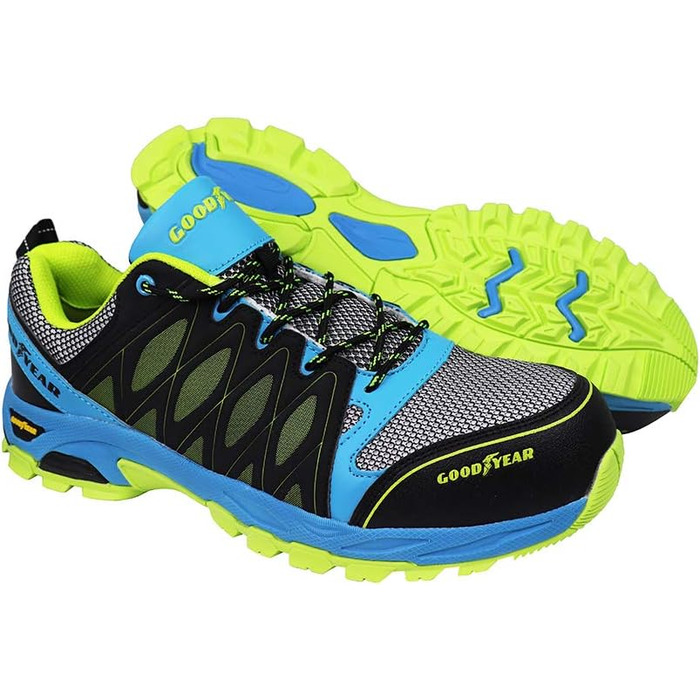 Черевики робочі Goodyear S1P/SRA/HRO для чоловіків, композитна підошва, 42 EU, багатоколірні