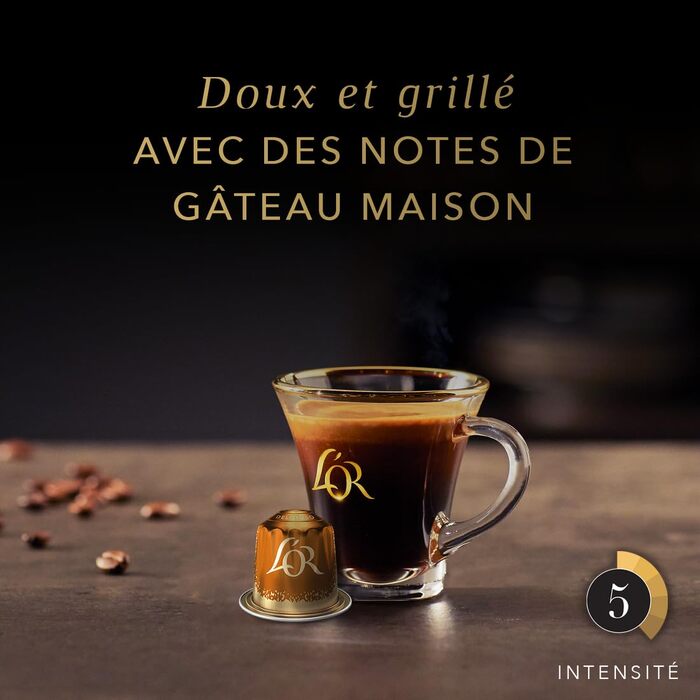Кава в капсулах L'Or Espresso Delizioso (інтенсивність 5), сумісні з Nespresso, 100 капсул (10 упаковок по 10 шт)