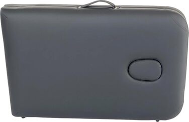Стіл для масажу Beltom® Mobile 2 зони Basic, 185 x 60 см, чорний - легкий (11,8 кг), з підлокітниками
