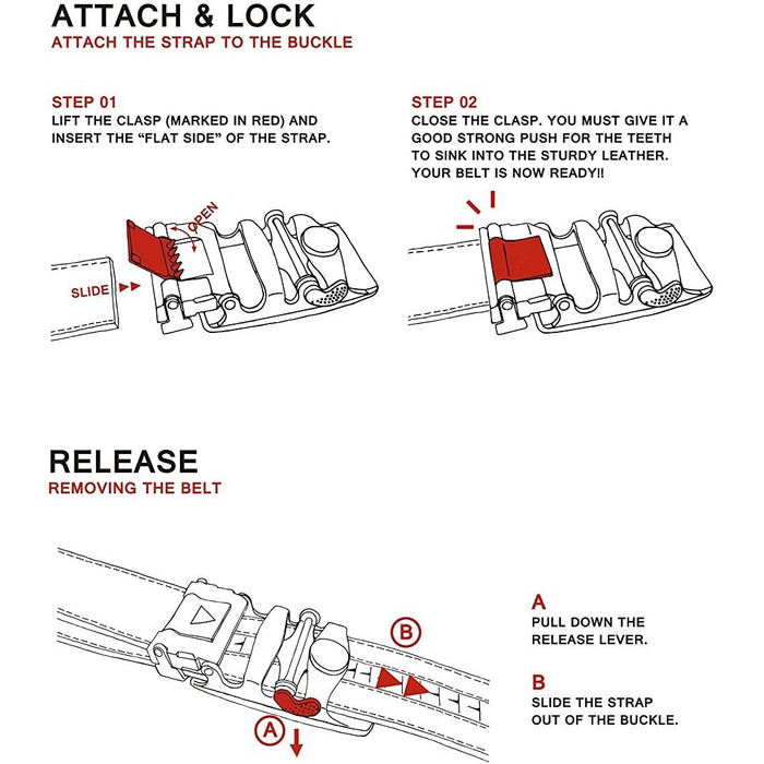 Чоловічий шкіряний ремінь на пряжці-защіпці, 35 мм, білий, 130 см (від 28' до 44' розміру талії)