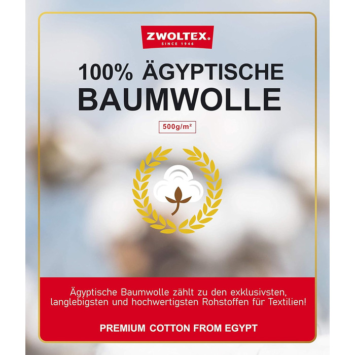 ZWOLTEX надм'які рушники з 100% єгипетської бавовни, комплект 6 шт., виготовлено в ЄС, гостьові, для ванної, обличчя та душу, темно-сині
