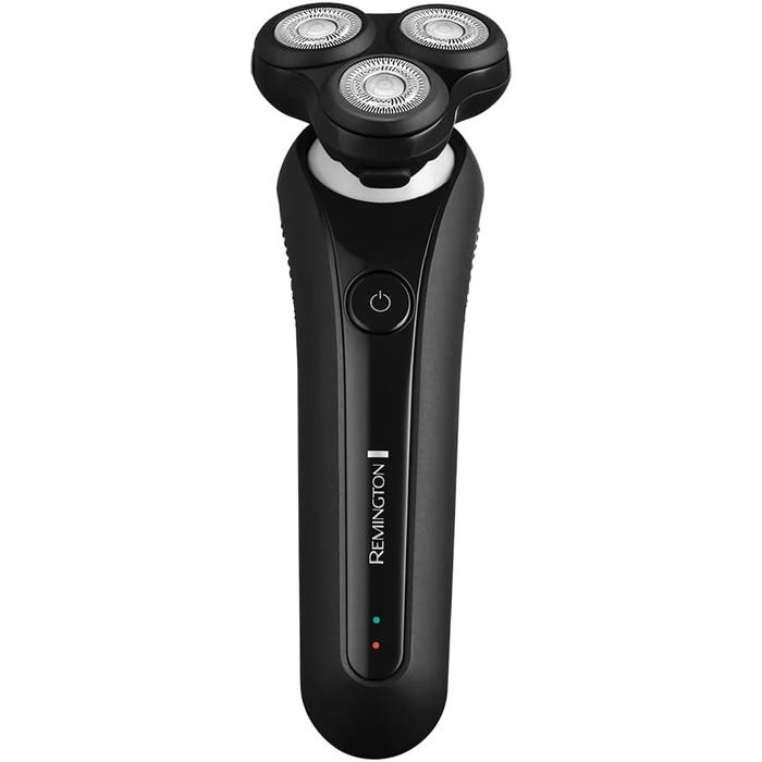 Електричний голчастий верстат Remington XR1750 для чоловіків – гоління мокрим та сухим, голчастий верстат з поворотним голівкою 360°, тример, PowerSense, акумулятор, USB-зарядка, червоний