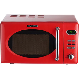 Мікрохвильова піч Wolkenstein Retro WMW720 I 700W, 20L, 5 рівнів потужності, 8 програм, розморожування, LED-дисплей