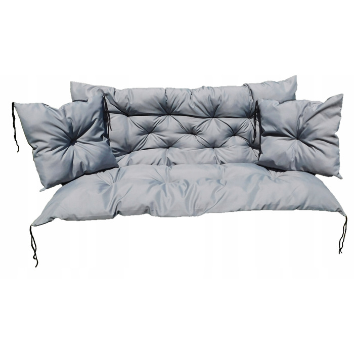 Садова подушка Prestige вологостійка, сіра, 150x110x10 см
