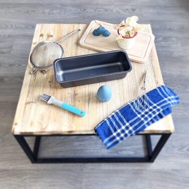Dr. Oetker 4-Piece Baking Mould Set BACK-HARMONIE, including a springform pan (for flat and tube cakes), a loaf pan, and a Bundt cake pan, with ceramic-reinforced non-stick coating, 1 x 4-piece set