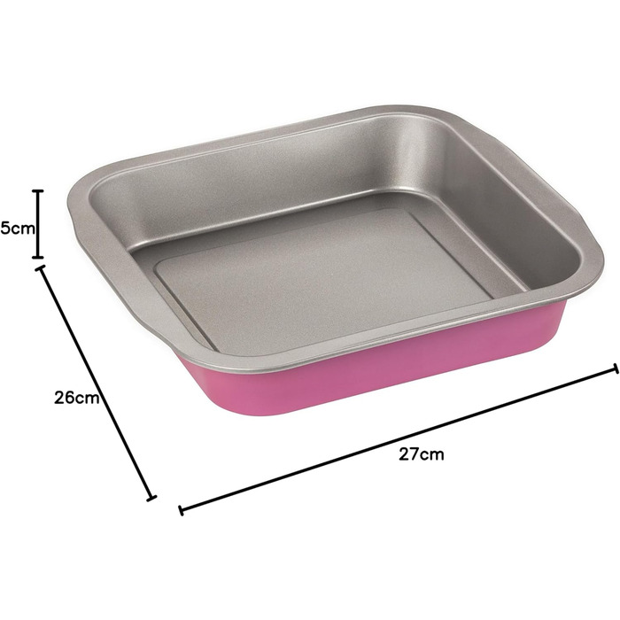 Форма для випічки Zenker Backform, серцеподібна, з антипригарним покриттям, рожева, 1 шт.