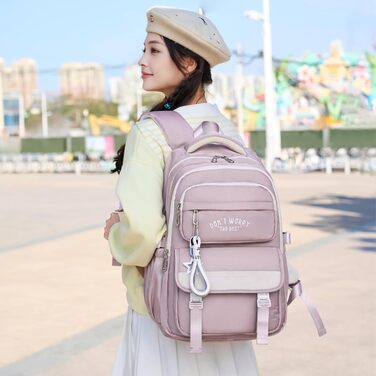 Шкільний рюкзак для підлітків (дівчаток та хлопців) з відділенням для ноутбука 15,6