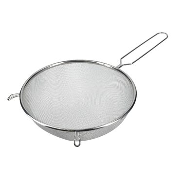 Сіточне кухонне сито KitchenCraft з нержавіючої сталі, кругле, дрібносітчасте, 25 см