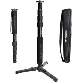 Монопод Koolehaoda K-09 з кульковою головкою для DSLR-камер, алюмінієвий, висота до 175 см, діаметр 32 мм