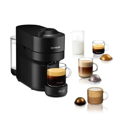 Капсульна кавомашина De'Longhi Vertuo Pop Nespresso, чорна