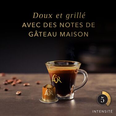 Кава в капсулах L'Or Espresso Delizioso (інтенсивність 5), сумісні з Nespresso, 100 капсул (10 упаковок по 10 шт)