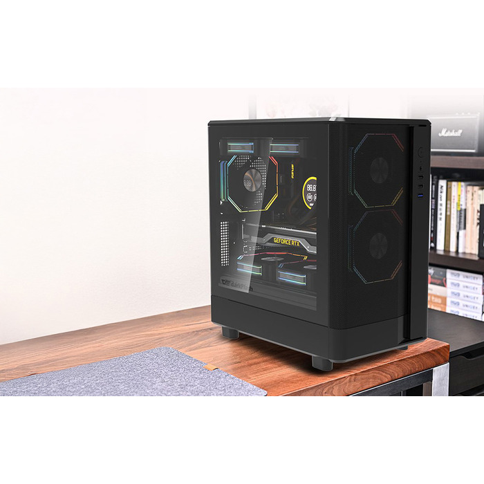 Ігровий корпус Darkflash DB330M Mesh Midi Tower M-ATX USB 3.0