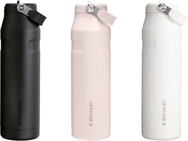 Фляга Stanley Flip Straw 2.0 з трубочкою 1.06L - термофляга, що охолоджує до 17 годин - 4 дні з льодом - BPA-free - без витоку - для тримачів стаканів - придатна для миття в посудомийній машині - Рожевий Кварц 1060 мл