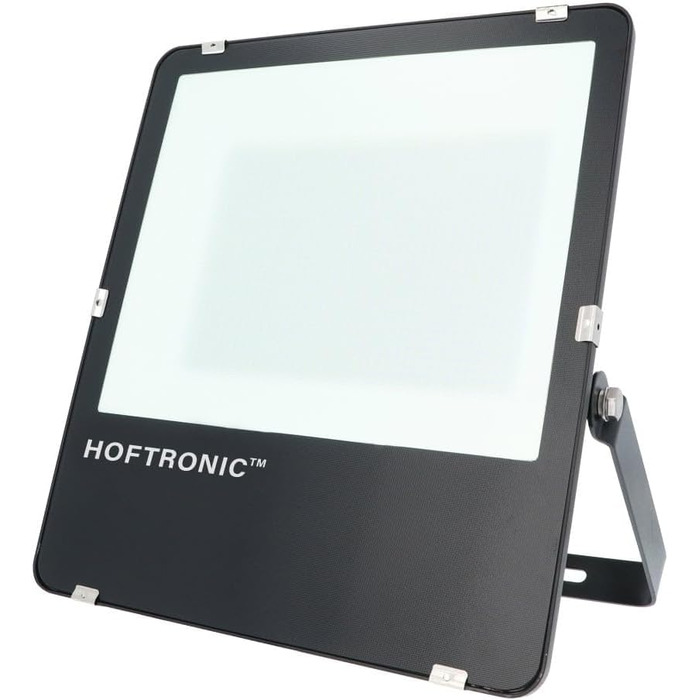 HOFTRONIC - LED Floodlight Outdoor 200W 32000 Lumens 160lm/W 4000K Neutral White Outdoor Floodlight Super Bright Floodlight Outdoor Spotlight 5 Year Warranty