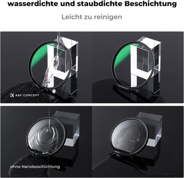 Фільтр UV K&F Concept D-Serie 82mm MCUV Pro Slim - Захист від ультрафіолету
