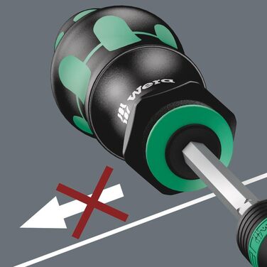 Набір викруток Wera Kraftform Kompakt 20 з чохлом, 7 предметів, чорний-зелений