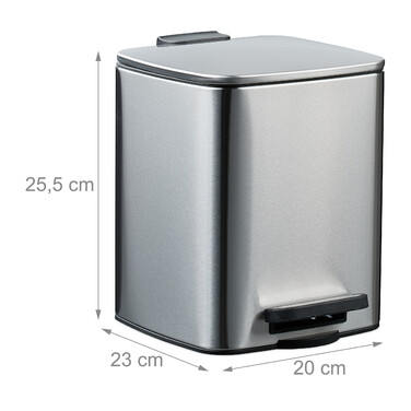 Relaxdays Square Cosmetic Container 6 Liter