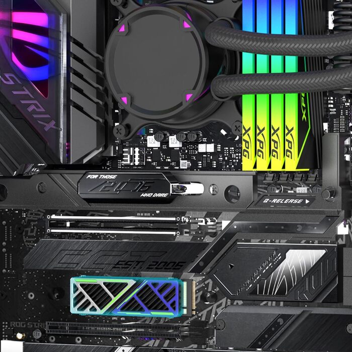 Радіатор охолодження для SSD M.2 JEYI, мідні ребра з алюмінієвою рамкою, пасивне охолодження, Finscold – 1.7 мм (Dazzcold006)