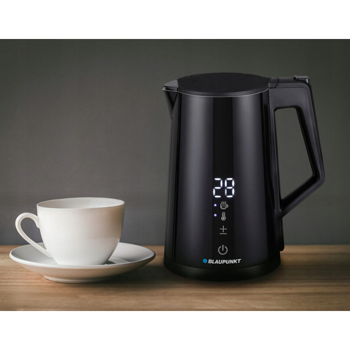Електричний чайник Blaupunkt EKD601, 2200 Вт, 1,7 л, чорний