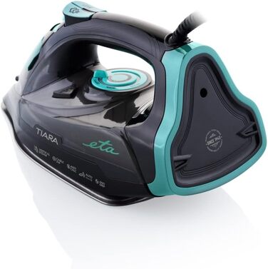 ETA Steam Iron Tiara 2 2600 W with Eloxium Soleplate, Self-Cleaning, Anti-Calc, Iron with Automatic Shut-off