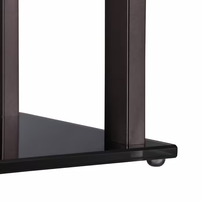 Relaxdays freestanding towel rack with 2 bars