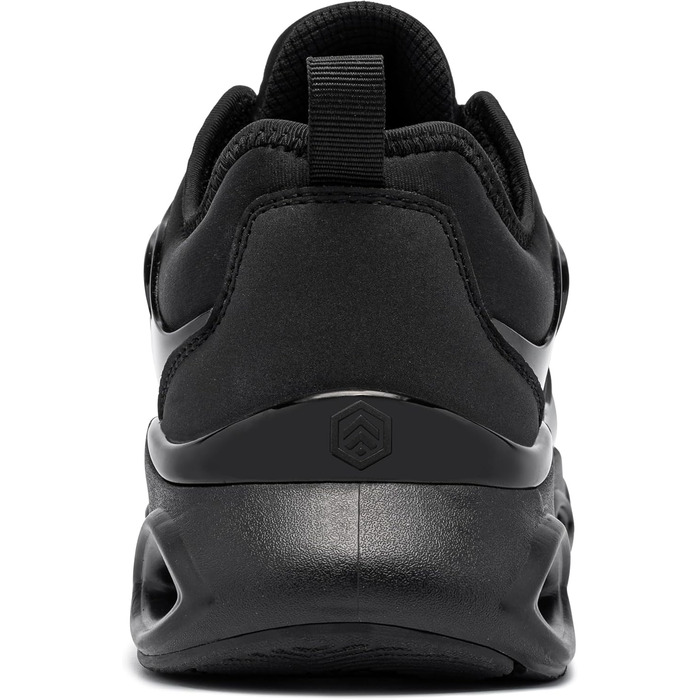 Чоловічі робочі черевики LARNMERN з металевим підноском, зручні, дихаючі, антипрокольні, легкі, модна модель, розміри 36-50 EU, чорний колір