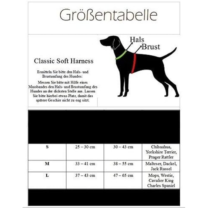 Шлейка для собак Softgeschirr, морська тематика, регульована, розмір L (37-42см, 47-63см)