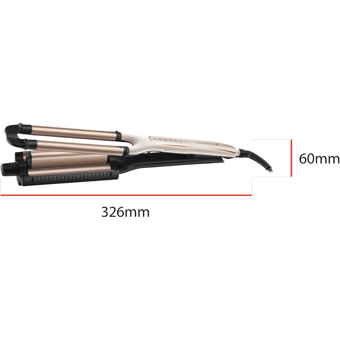 Випрямляч для волосся Remington ProLuxe 4-в-1 CI91AW: пляжні локони, мультистайлер, регулювання температури до 210°C