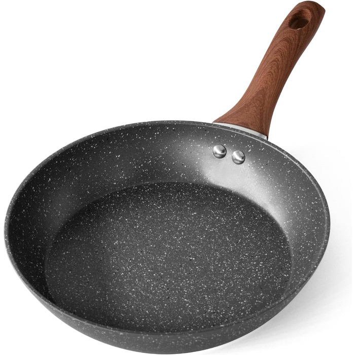 Набір сковорідок для індукції Joeji's Kitchen, 3 шт, антипригарні, набір сковорід для індукційних плит