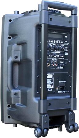 E-Lektron EL30-M MK-III: Портативна акустична система 700W з Bluetooth, MP3, USB, SD, 2 мікрофона та пультом - Soundsystem