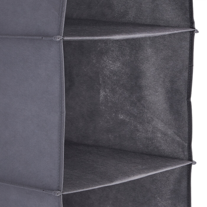 Relaxdays Hanging Shelf Closet Organizer with 6 Compartments