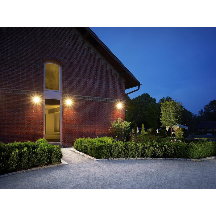 Steinel LED Outdoor Floodlight LS 150 S white, 240° motion sensor, max. 12 m range, 14.7 W, adjustable, 1375 lm, 4000 K