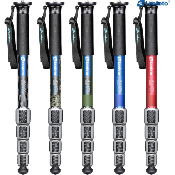 Штатив-монопод LEOFOTO MPQ-325C Blue з вуглецевого волокна