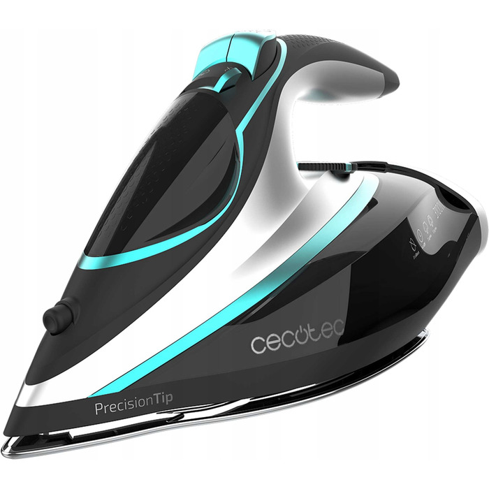 Бездротова парова праска Cecotec IronHero 3100 Cordless, 3100 Вт, чорна