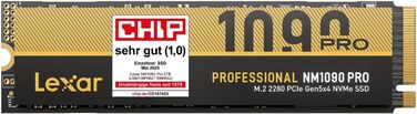 Lexar NM1090 PRO 1TB - SSD PCIe 5.0 Gen5 NVMe: до 14000 МБ/с, для AI, ігор та створення контенту (Laptop/PC)