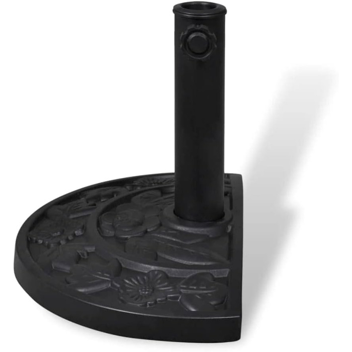 vidaXL Half-Round Umbrella Stand, 9 kg, Umbrella Stand, Umbrella Holder, Stand