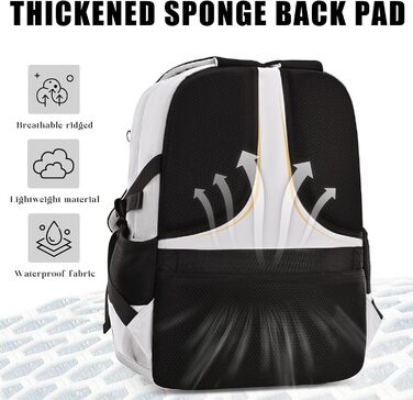 Чоловічий рюкзак для школи та подорожей, великий, водонепроникний, сірий