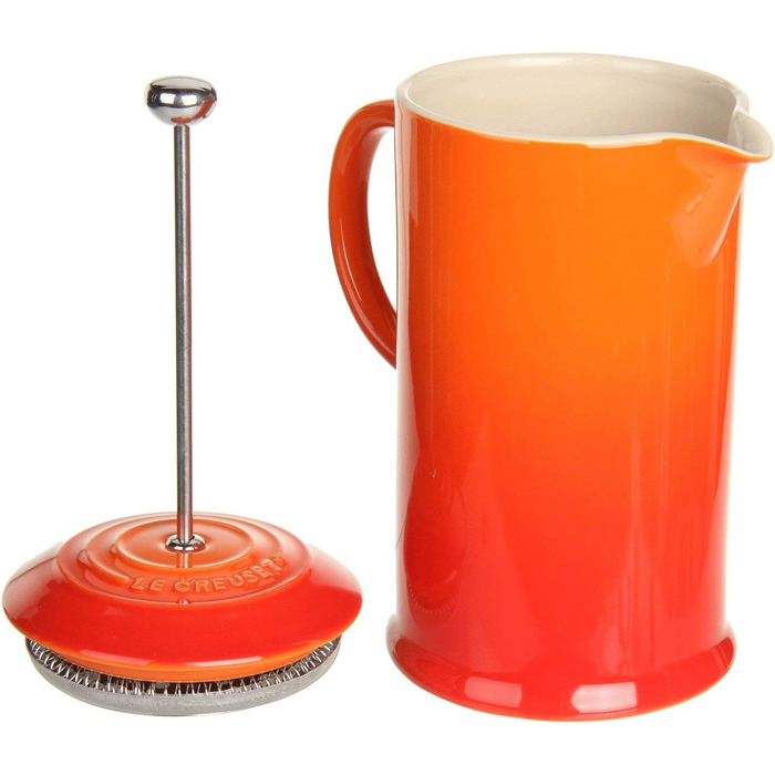 Френч-прес Le Creuset з кераміки 963 мл, Flamme