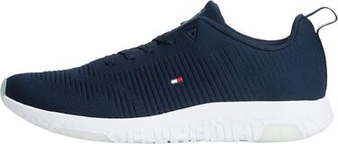 Кросівки Tommy Hilfiger Runner Corporate Knit Rib для чоловіків (43 EU, блакитний Desert Sky)