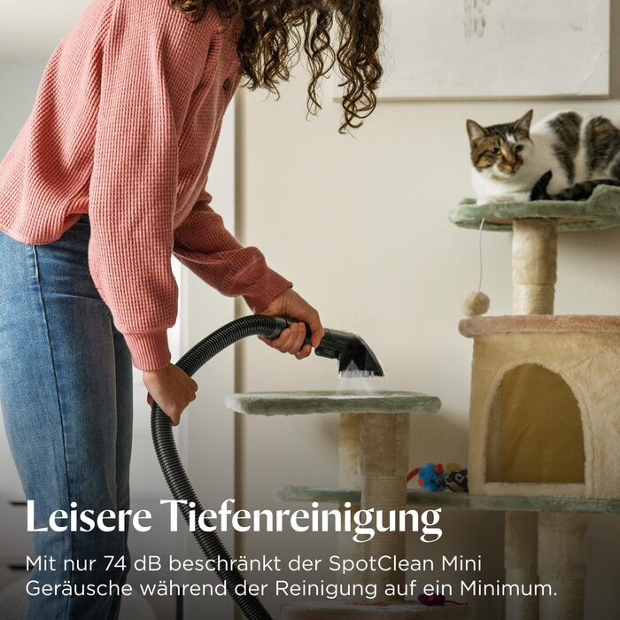 Портативний мийник для килимів та м'яких меблів Bissell SpotClean Mini з HeatWave технологією, 330W, 36988