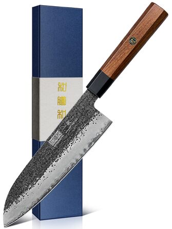 Професійний японський кухонний ніж HOSHANHO Gyuto (Сантоку), сталь, 20 см