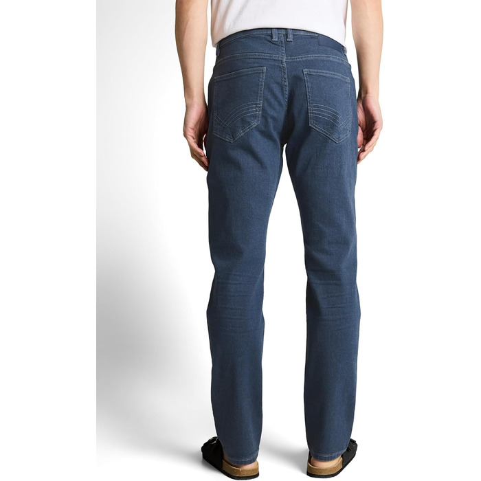 Джинси чоловічі TOM TAILOR TTJOSH Regular Slim з еластаном, синьо-сірий денім (36W/36L)