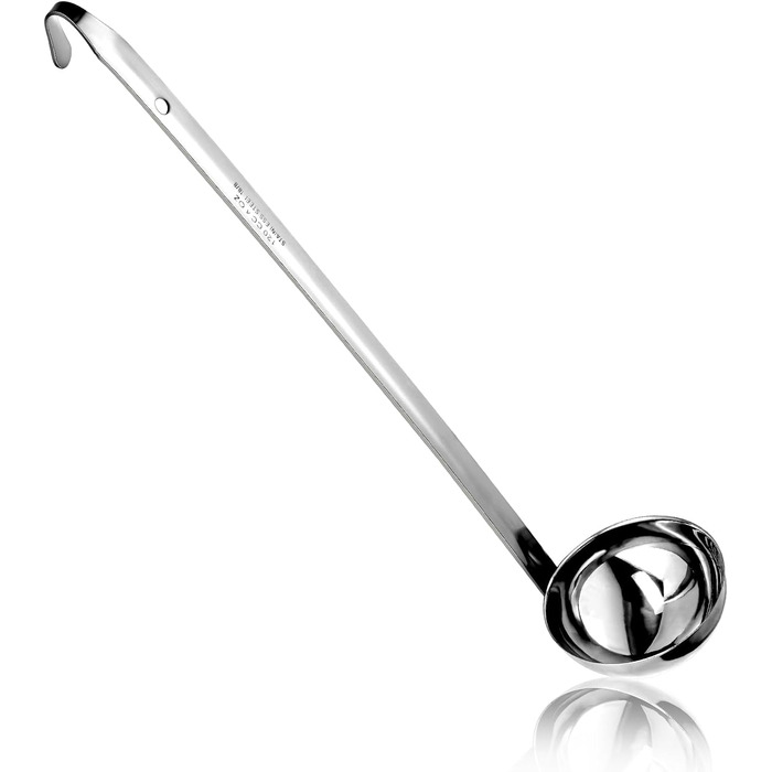 Набір кухонних аксесуарів Pleafind 4 шт. з нержавіючої сталі: половник, шумовка, лопатка, лопатка для вока