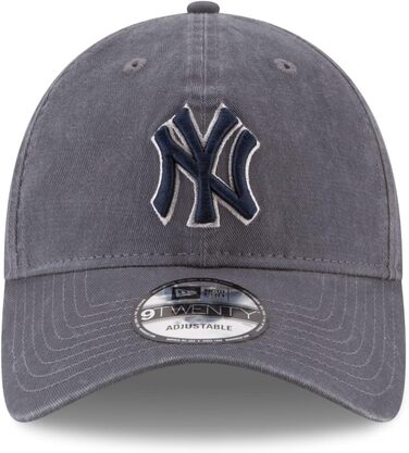 Кепка бейсболка New Era 9twenty Unisex New York Yankees сіра - безкаркасна