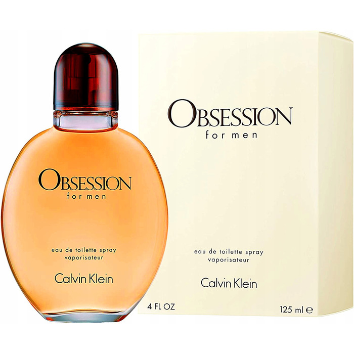Чоловіча туалетна вода Calvin Klein Obsession, 125 мл