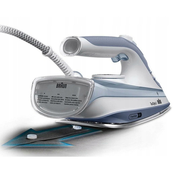 Парова праска Braun TexStyle 5 SI 5078 GY з підошвою 3D FreeGlide, 2800 Вт, EloxalPlus