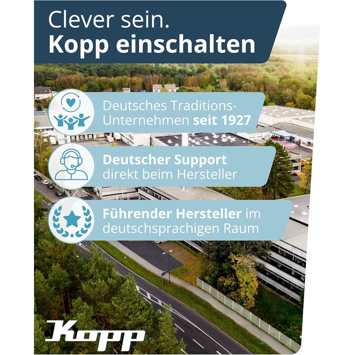 Steckdosenleiste Kopp POWERversal 10-fach, срібно-чорна, IP20, 1.4м, 90° кут, захист від дотику